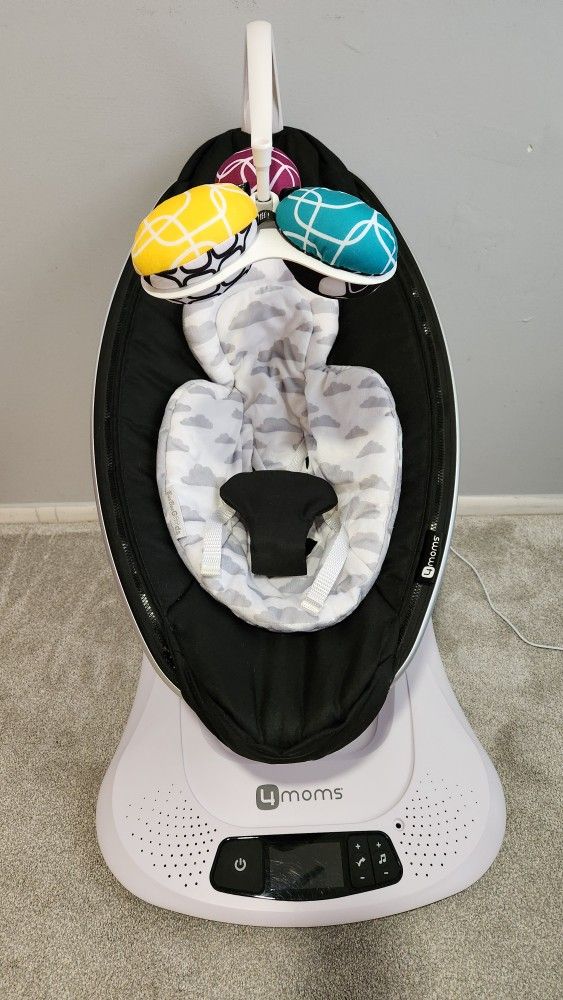 4moms mamaRoo Multi-Motion Baby Swing - Black Classic
