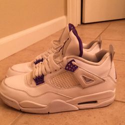 Jordan 4 Purple Metallic (Size 11 Men’s)