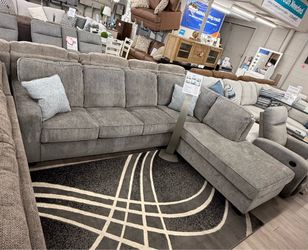 Light Grey 2Pc Sectional