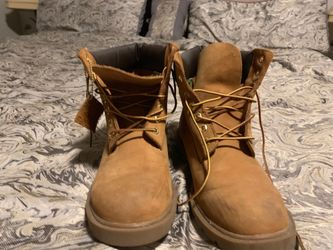 Classic brown timberlands