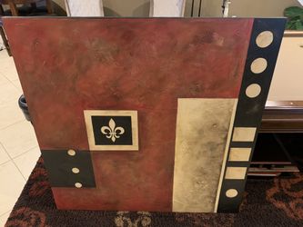 Living Room Oil Painting 50”x50”