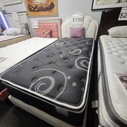 Brand New 14" Thick Innerspring Medium Soft Pillowtop Twin Mattress