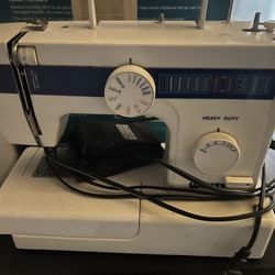 White Heavy Duty Sewing Machine Model 1866