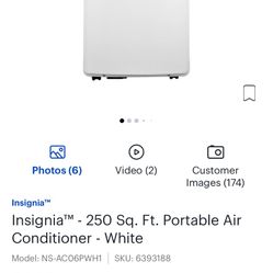 Insignia Air Conditioner 