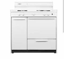 Summit Appliance 36 in. 2.9 cu. ft. Gas Range in White $379