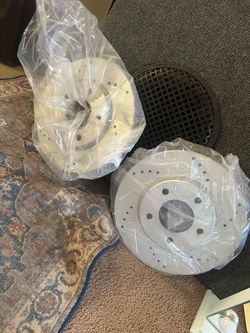TRQ performance front brake rotors