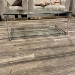 Acrylic Coffe Table Glass
