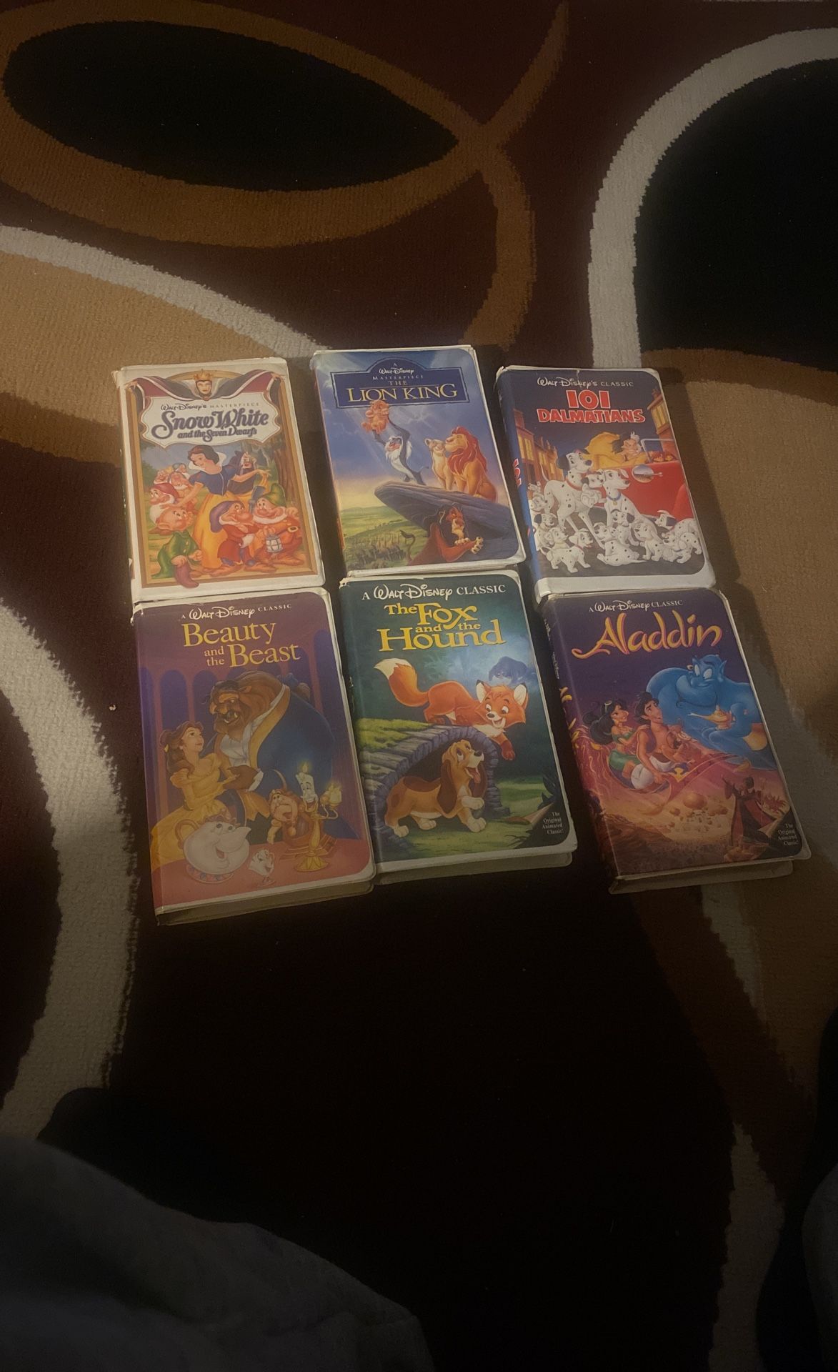 Disney VHS Vintage Tapes