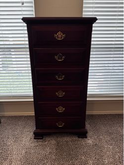 Tall Skinny Amish Dresser
