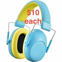 SNR 28dB – Noise-reducing hearing protection earmuffs for children, ages 3–16