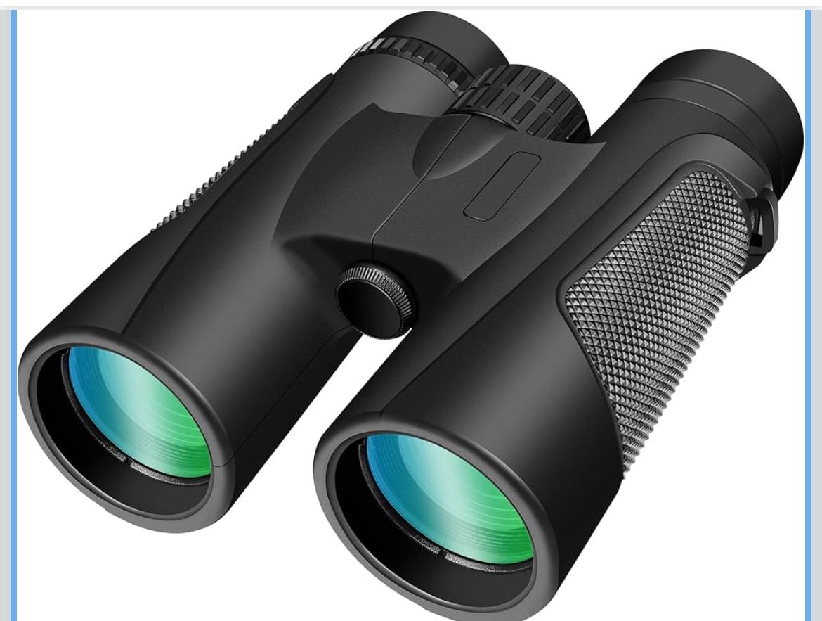 π High Power 25X60 Binoculars for Adults Waterproof 60mm Big Eyepiece Fogproof Binoculars with BAK4 Prism FMC Lens for Outdoor Stargazing Hunting Tra