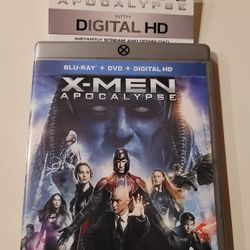 $4 DIGITAL MOVIE CODE. X-MEN APOCALYPSE. $4 OR TRADE FOR A MOVIE TITLE I DO NOT ALREADY OWN.  DIGITAL CODE ONLY BLU RAY AVAILABLE SEPARATELY. 