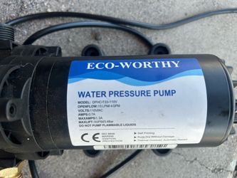 eco worthy water pump
