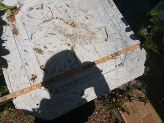 Concrete decor/ plant stand/ entryway