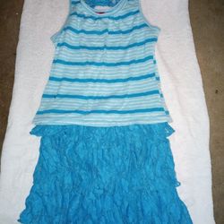 Girls Tank Top & Skirt