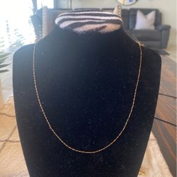 Real gold No Fake Chain