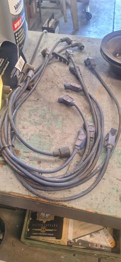 Taylor Blue Performance Nice Used Plug Wires Ford 289 302 Male Ends See Pics 35th Ave And McDowell Phx
