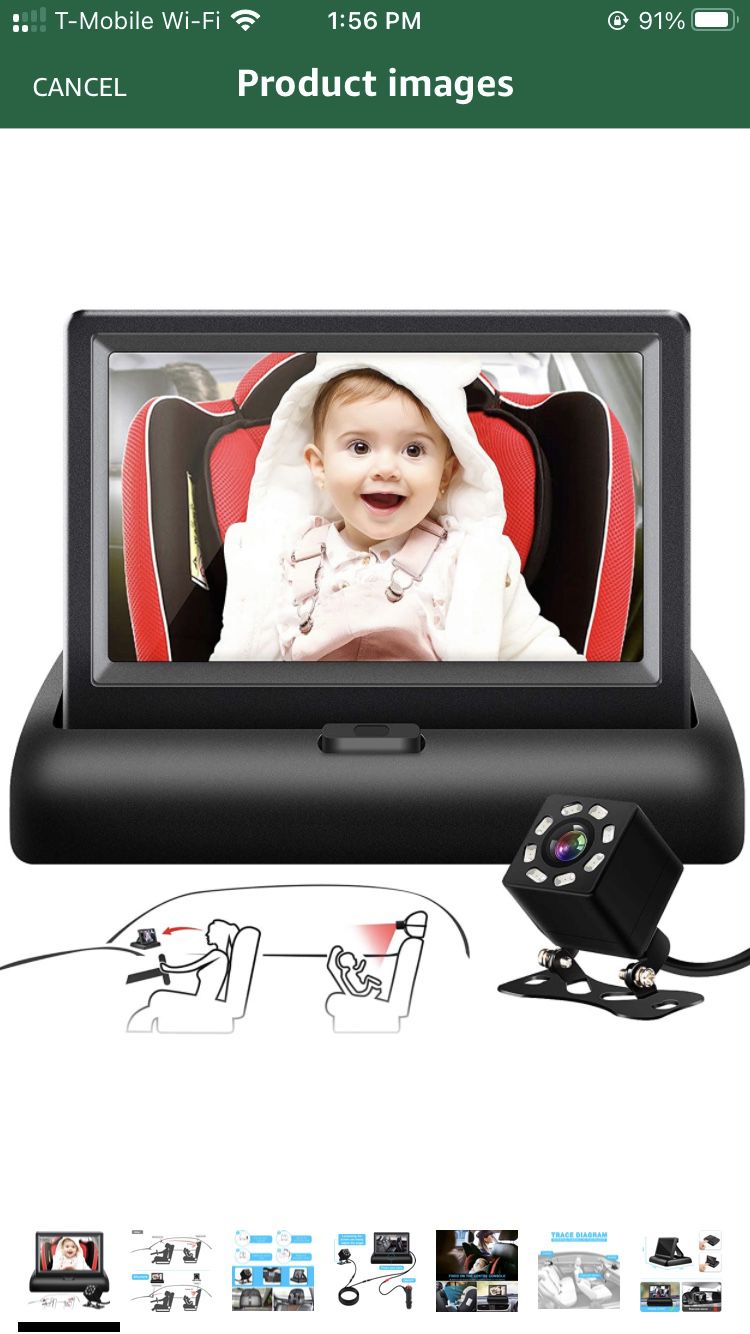 Baby Car Monitor With Camera