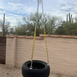 Tire Swing And Climbing Rope/Disc Swing 
