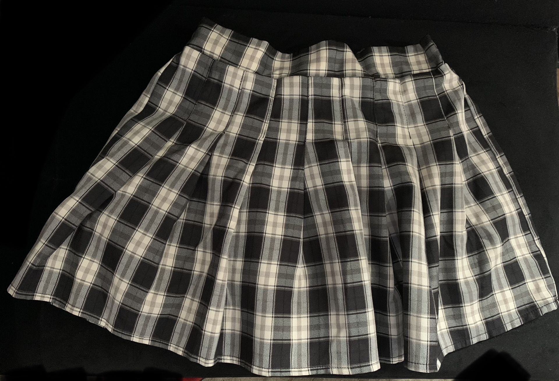 Plaid Skirt USED 