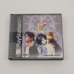 Final Fantasy VIII 8 Playstation 1 Game Black Label 1999