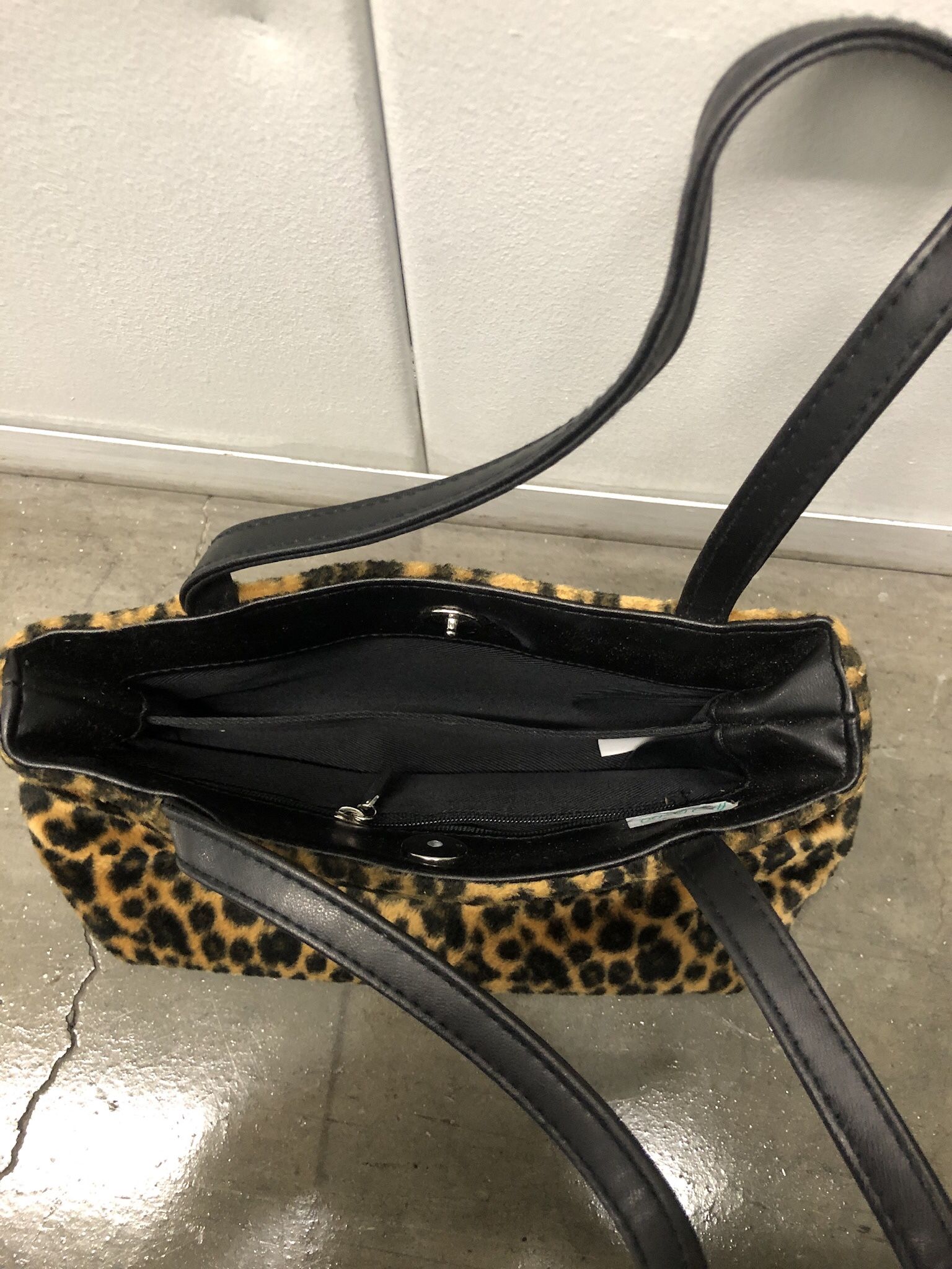 Leopard Print Purse