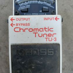 Boss Chromatic Tuner Tu-3