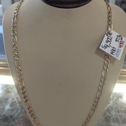 14kt Figaro Chain