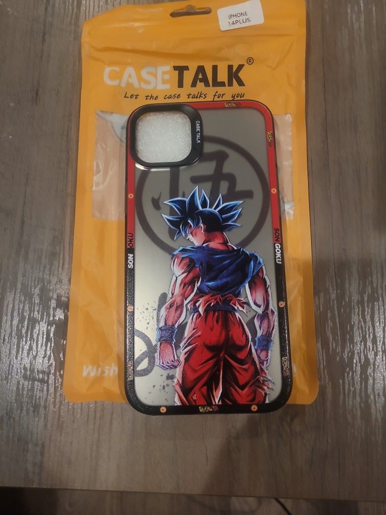 Iphone 14 Plus Case Goku Dragon Ball z Super