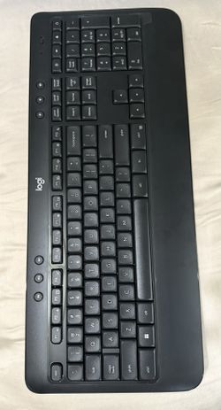New Logitech Advanced Wireless Keyboard and Mouse