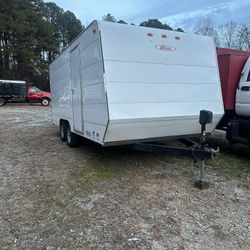 16 + 2 ft x 8.5 ft enclosed cart