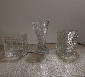Set of 3 Clear Napkin Holders