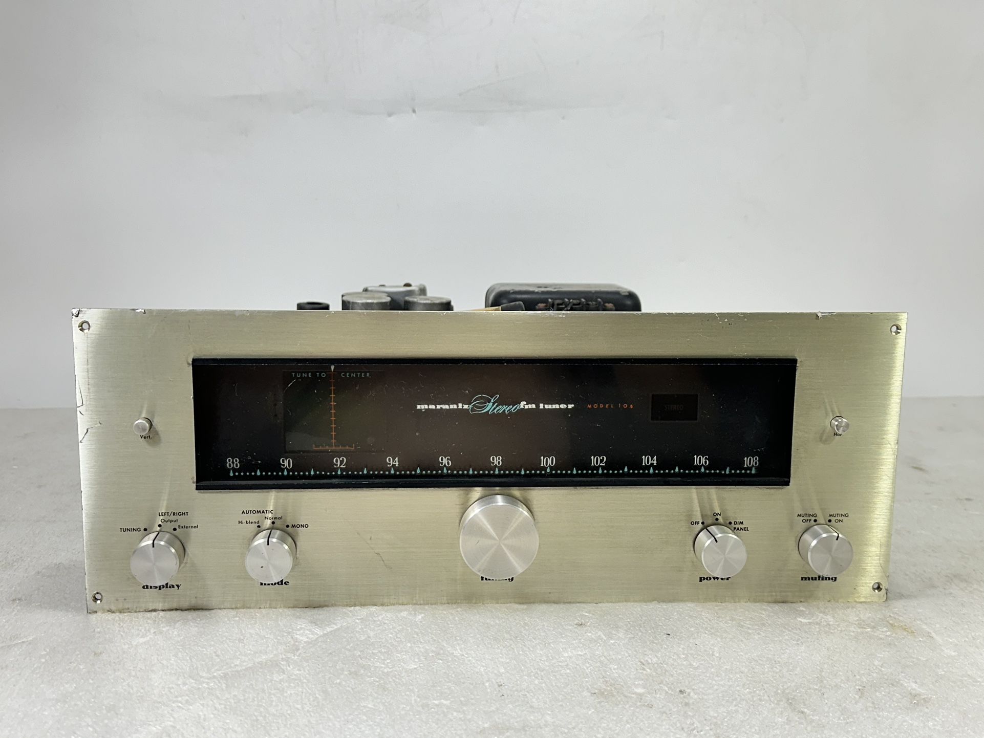 Vintage 1960's Marantz 10B FM Stereo Tuner ~ NOT WORKING / AS-IS / REPAIR