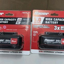 Bauer 5.0 Batteries