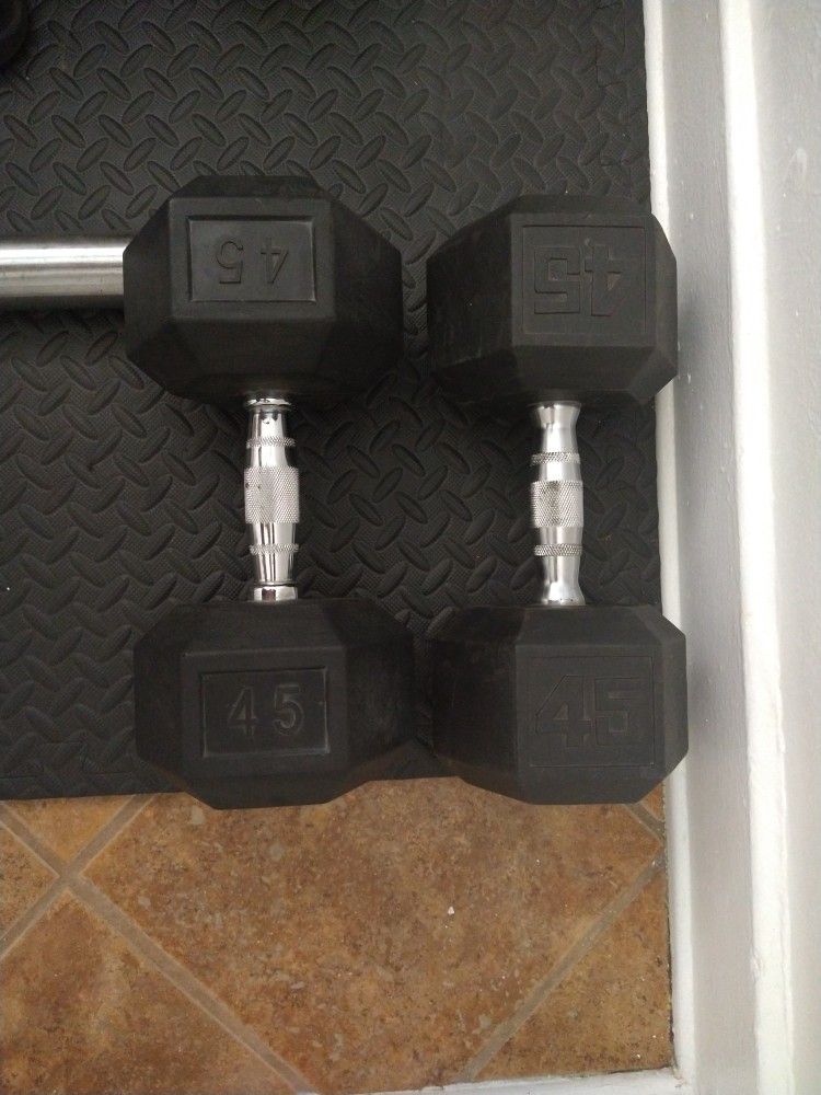 45lb Dumbbells