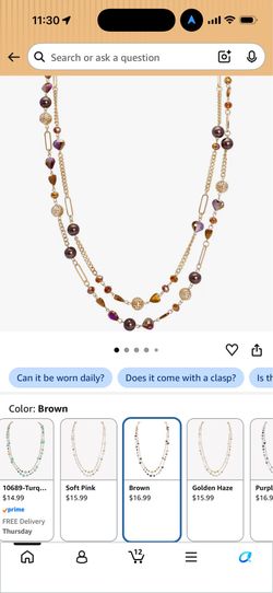 Bocar Beaded 2 Layer Necklace 🔥🔥🔥