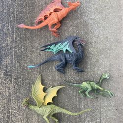 Pvc Dragon Lot 