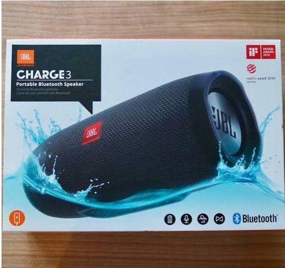 Jbl charge 3 waterproof speaker bluetooth