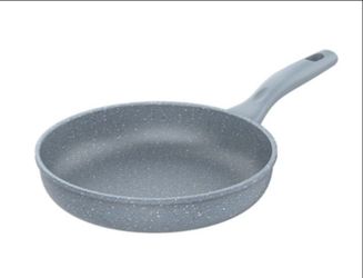 Taynama 11.8 in. Marble Die-Cast Nonstick Fry Pan