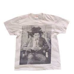 FW13 Supreme × Jean Michel Basquiat Portrait White Tee Size Large