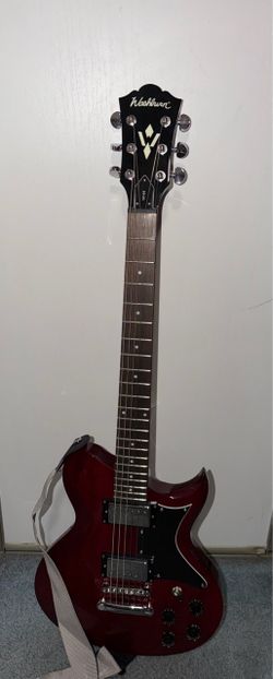 Washburn WI-64 Idol Electric Guitar - Transparent Red