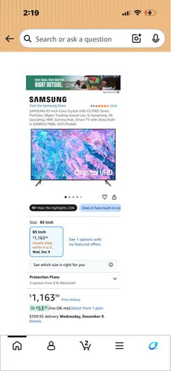 85in Perfect TV