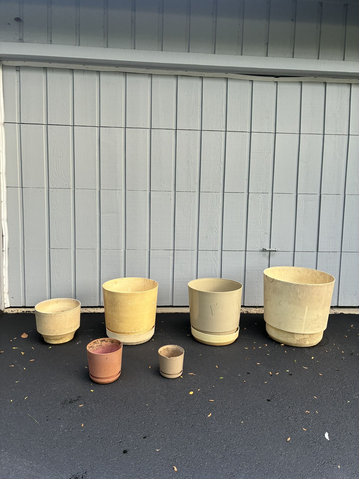 Different Size Planters