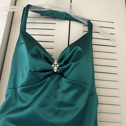Size 5 Green Long Prom Dress 