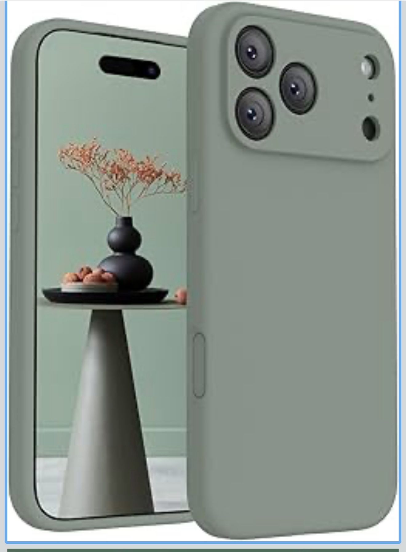 iPhone 17 Pro Case, Compatible with MagSafe, [Integrated Silicone Camera Control Button] [Camera Protection] Anti-Scratch Microfiber Lining Phone Case