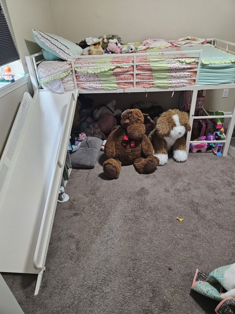 Bunk Bed Upper With Slide