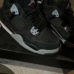 Jordan 4 “Black Canvas”