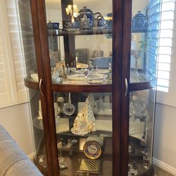 Cabinet Curio Display Cabinet 