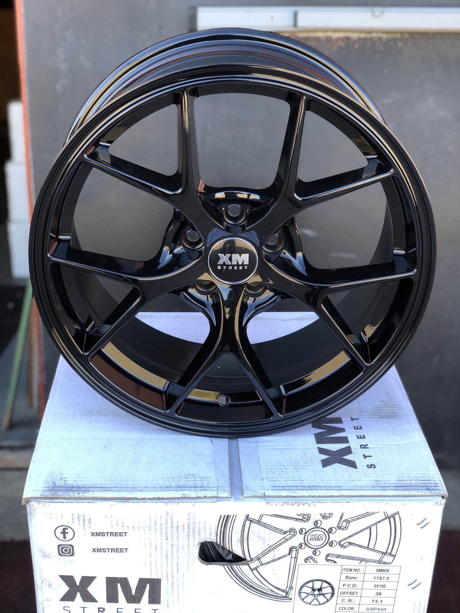 Toyota Corolla Subaru Chevy Cobalt new Rims Wheels 17 Inch 5 Lugs Bolt ...