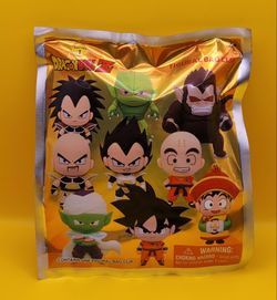 Toei Animation Dragon Ball Z Series 1 - 3D Foam Bag Clip in Blind Bag [New]